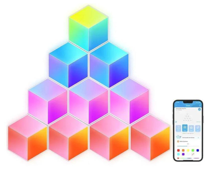 Inteligentne oświetlenie GOVEE Panele LED H6066 Glide Hexa Pro RGBIC